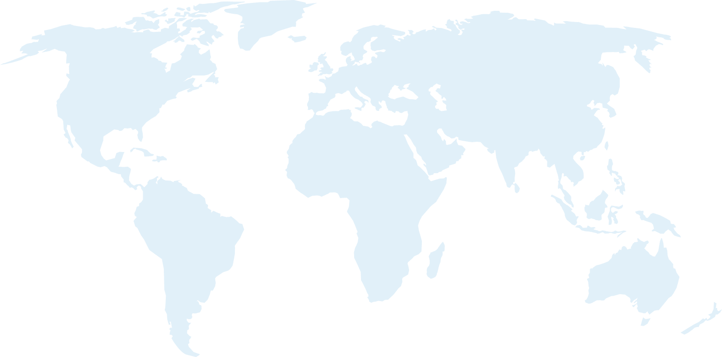 全球节点覆盖地图
